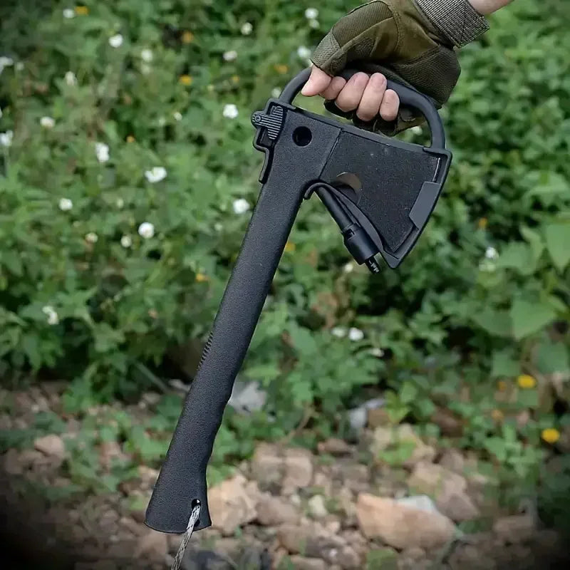 Doom Blade Camping Hand Axe Hatchet With Serrated Saw