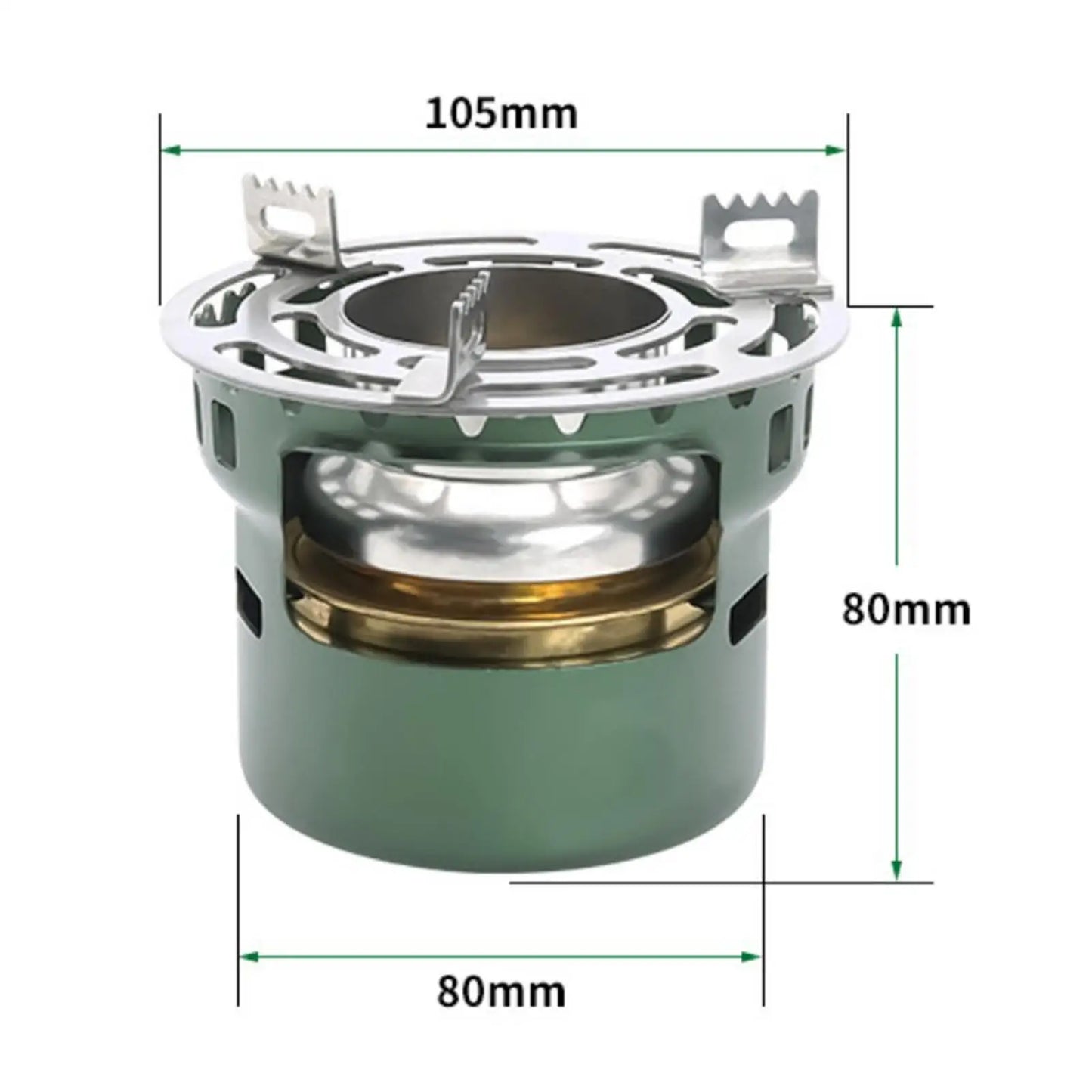 MagiDeal Alcohol Stove Ultralight Portable Camping Burner