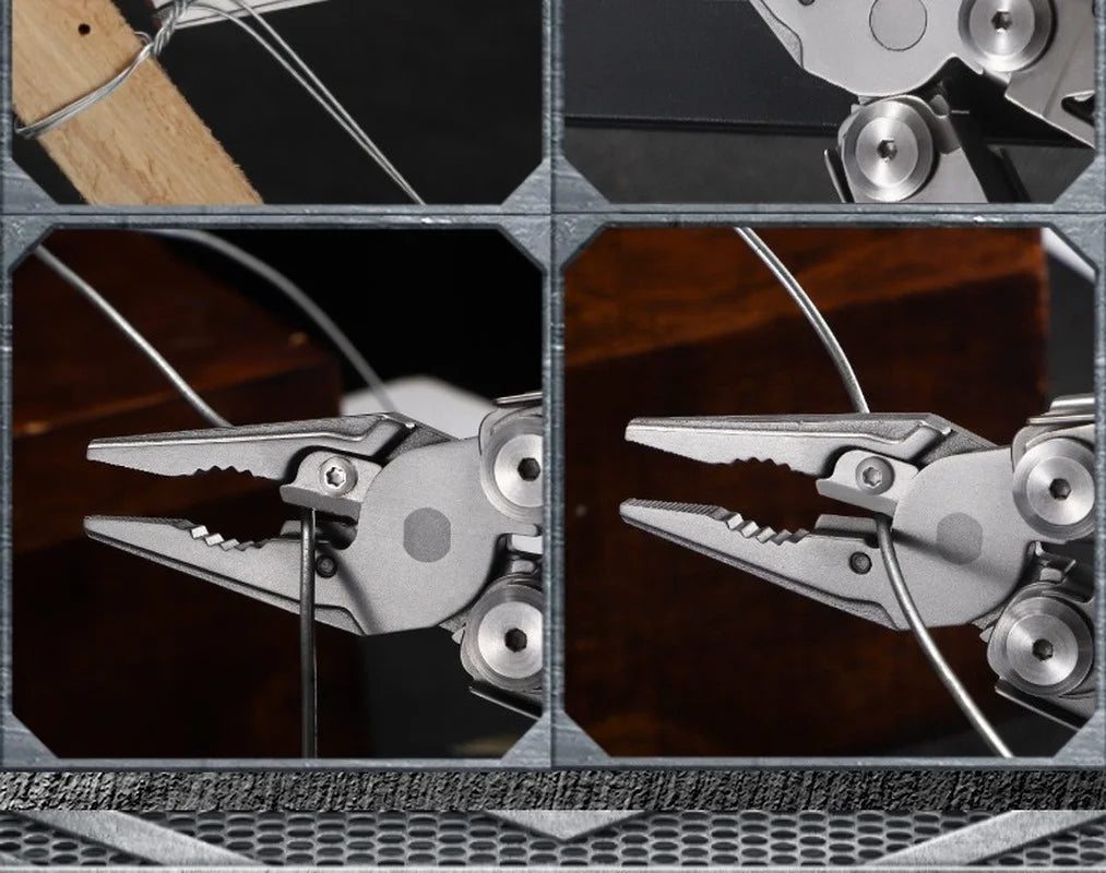 Daicamping DL10 Pocket Folding Knife Plier Multi Tool Set