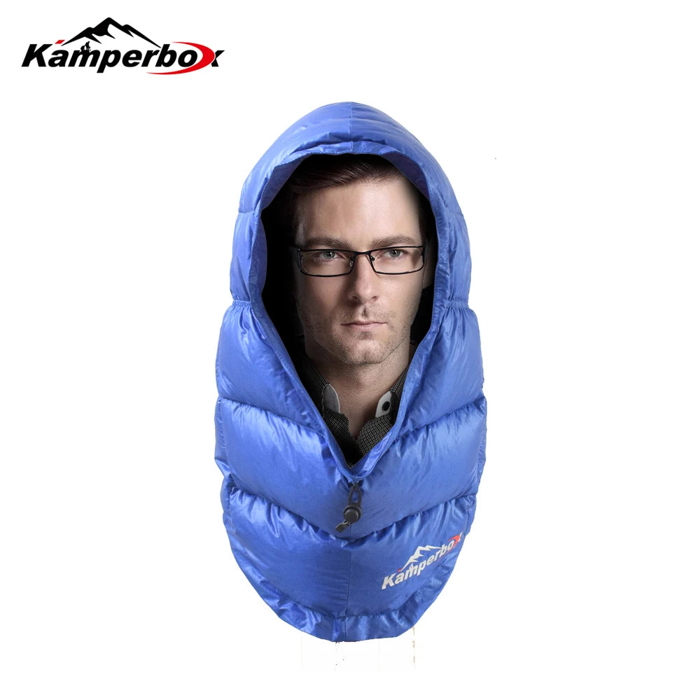 Kamperbox Balacava Down Beanie Duck Down For Ultralight Camping Gear