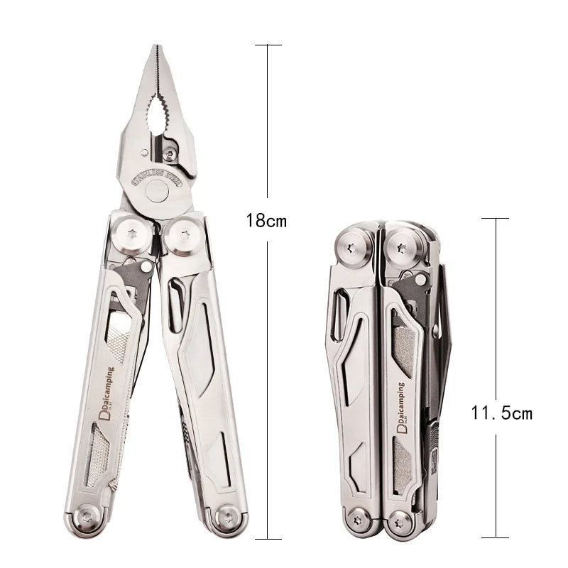 Daicamping DL30 Multitool With Pliers Scissors EDC Survival Gear