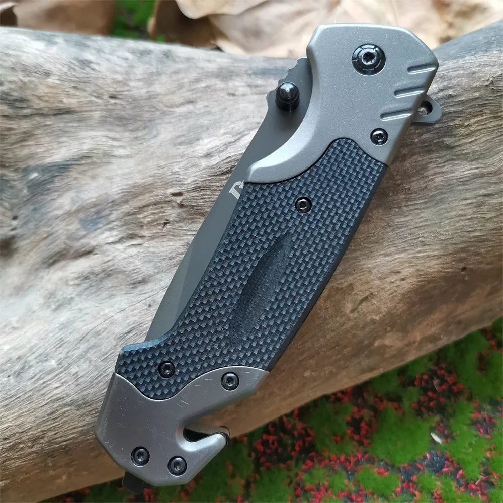 Doom Blade 9Cr18MoV Folding Knife With G10 Handle Tactical