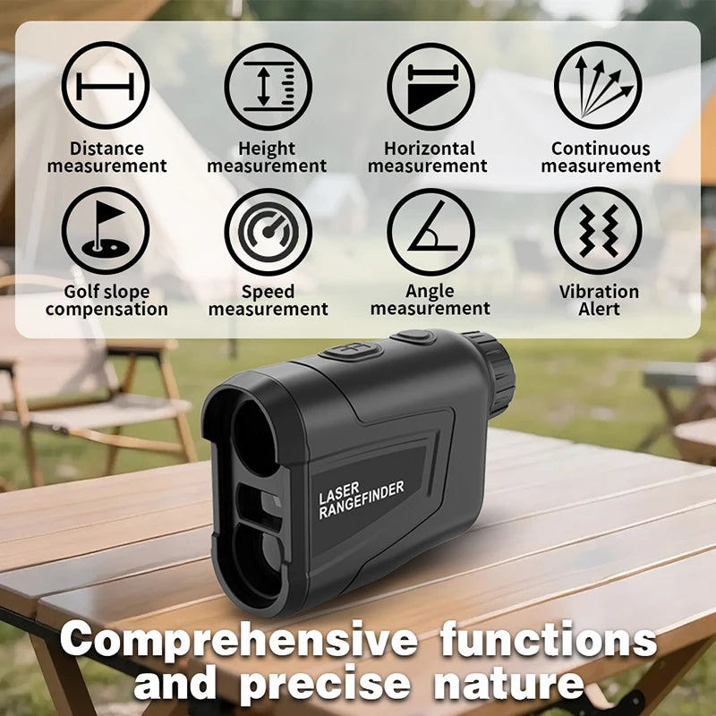 BOAYAL Golf Range Finder 1200 Yards 6X Magnification With Slope
