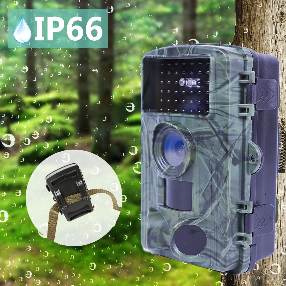LEEDOAR Outdoor Wireless Trail Camera 4K WiFi Night Vision Hunting