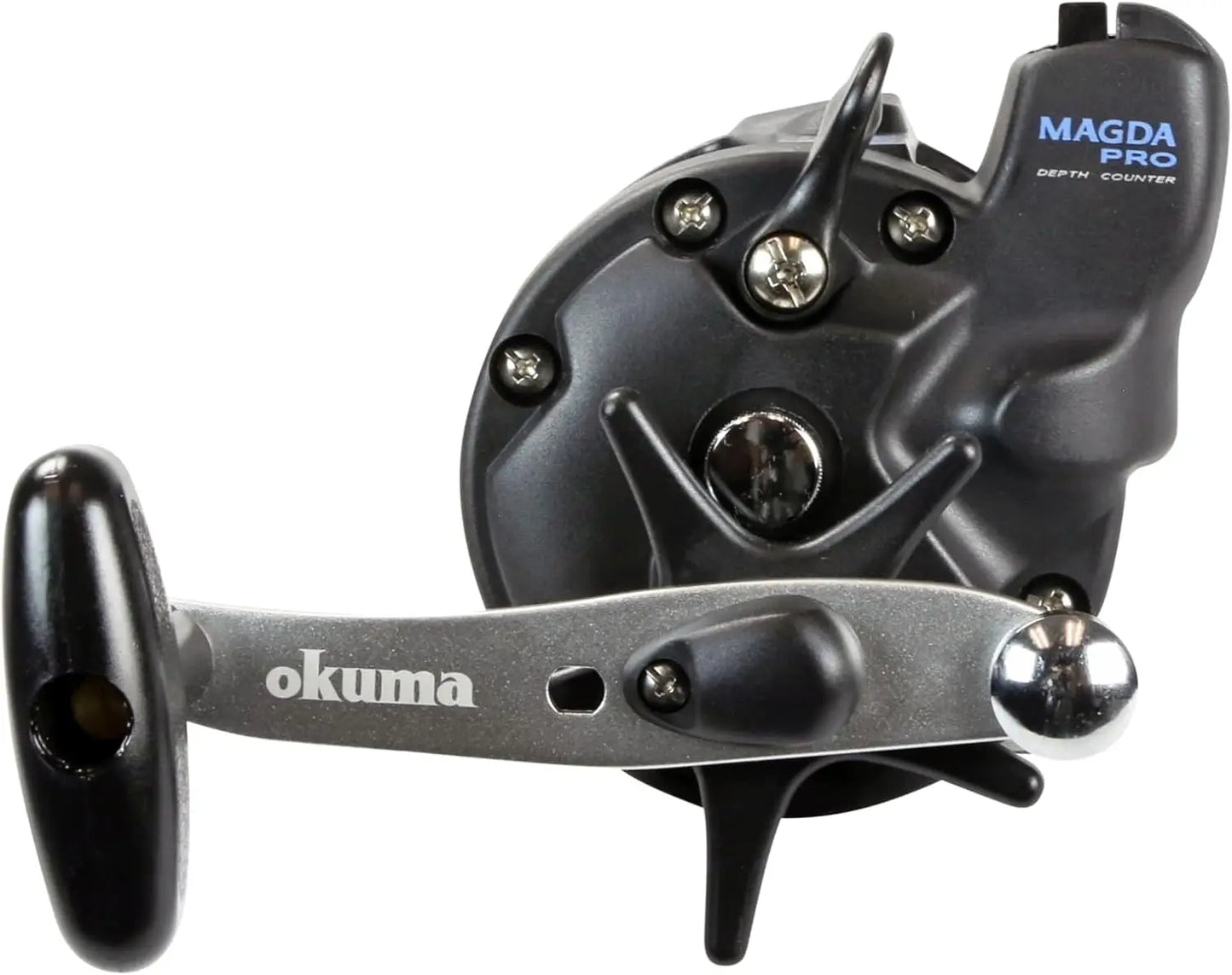 Compact Line Counter Trolling Reel Lightweight Durable For Day Fishing