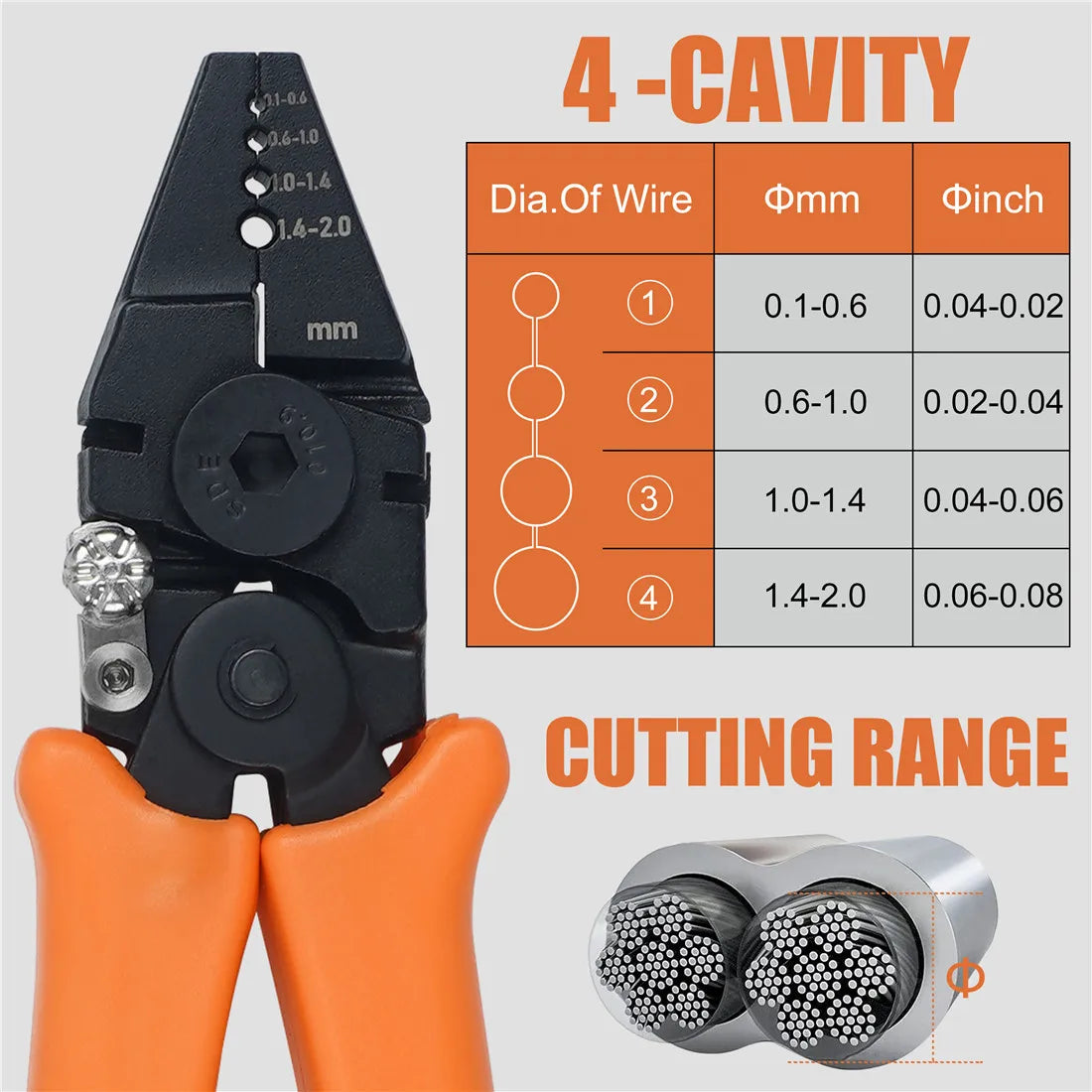 JSHANMEI Crimping Pliers Kit for Fishing Steel Wire Cutting