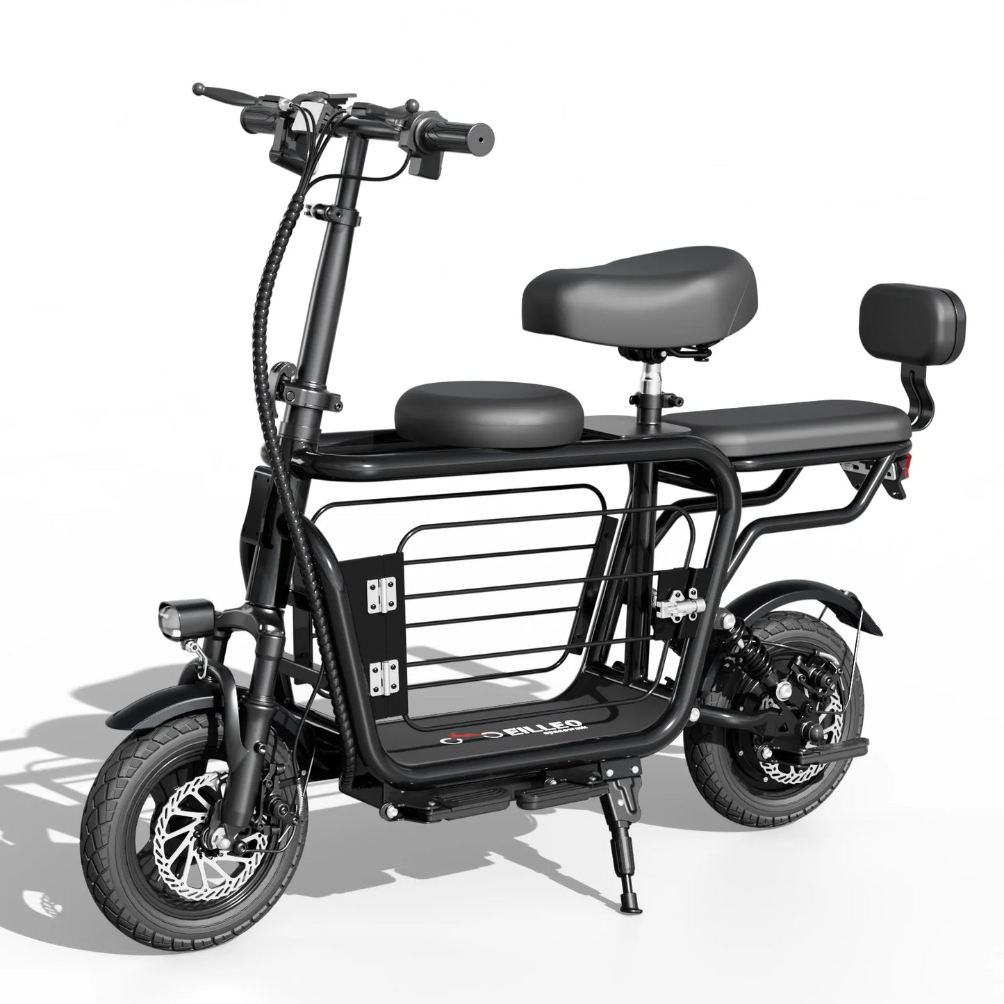 Eilleo Spacewalk 750W Electric Scooter For Adults With Pet Basket