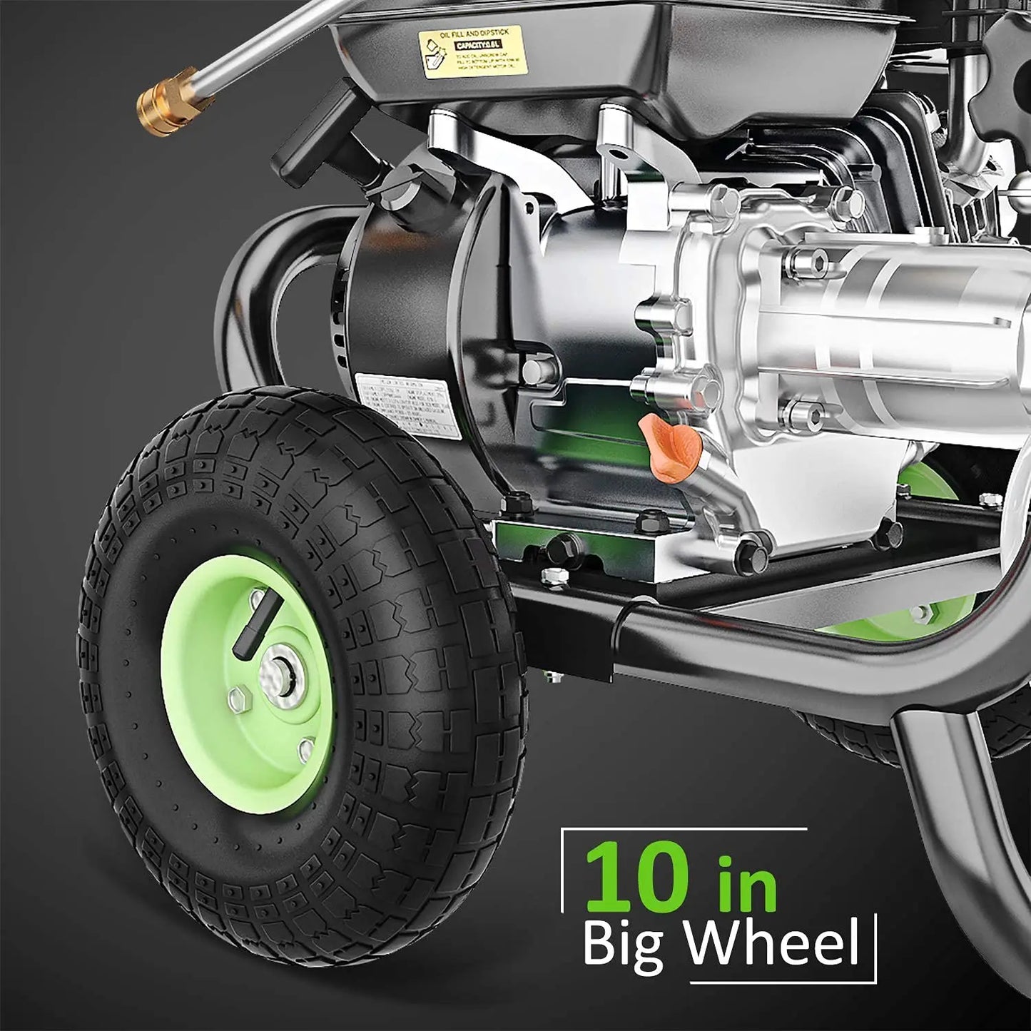 4200 PSI Gas Pressure Washer 4 GPM Commercial High Pressure
