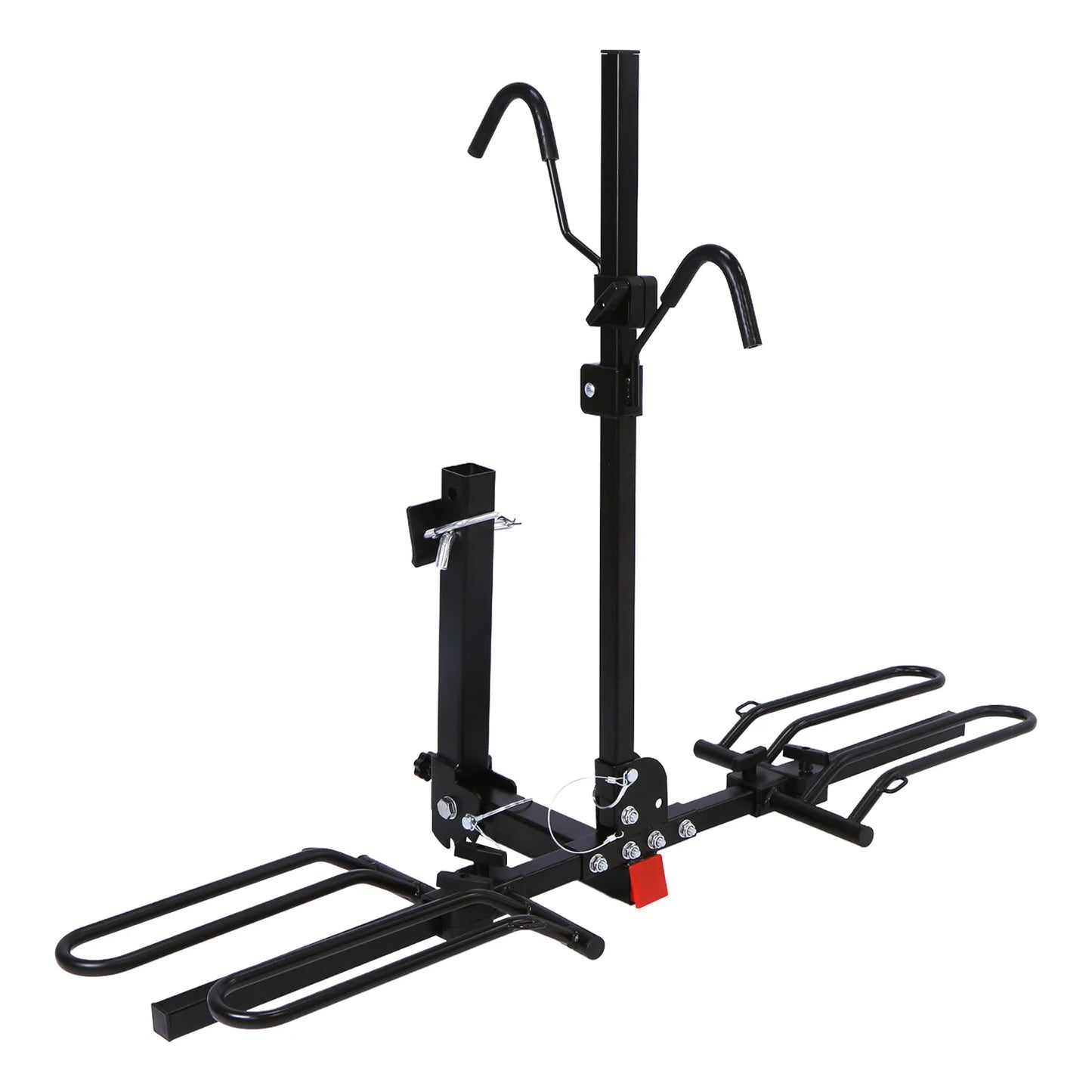 Trailer Hitch Bike Rack Anti Wobble Tilting Carrier 1.25 Receiver