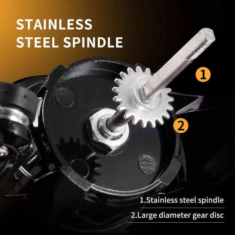 Rooblinos NX Spinning Reel Stainless Steel Shaft 8kg Drag Power