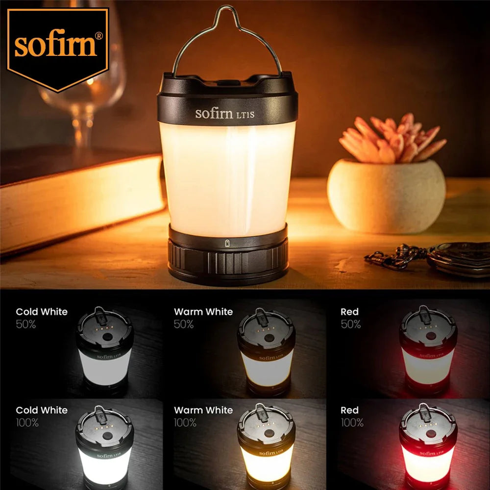 Sofirn LT1S USB C Camping Lantern With Reverse Charging