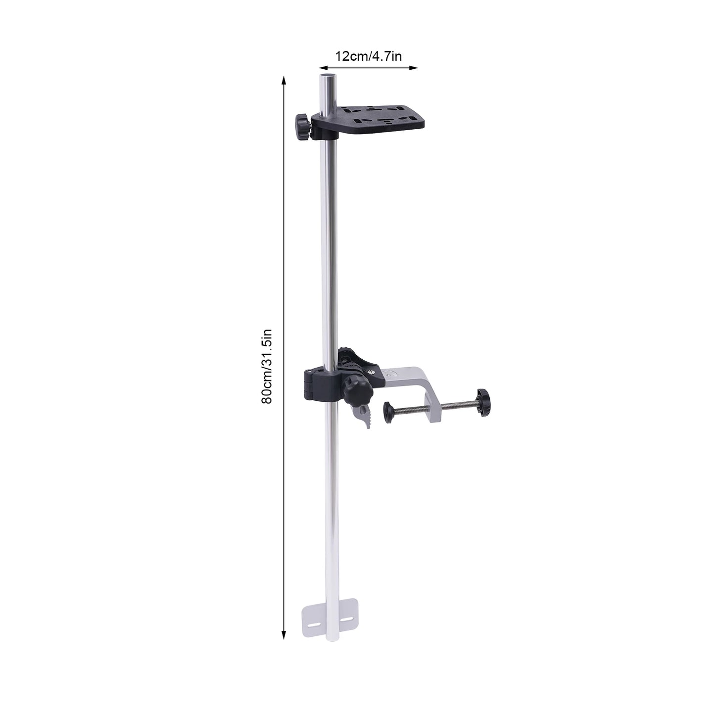 Portable Transducer Mount Universal 360 Degree Adjustable Fish Finder Mount
