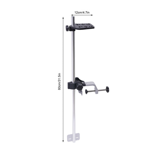 Portable Transducer Mount 360 Rotating Fish Finder Pole Mount