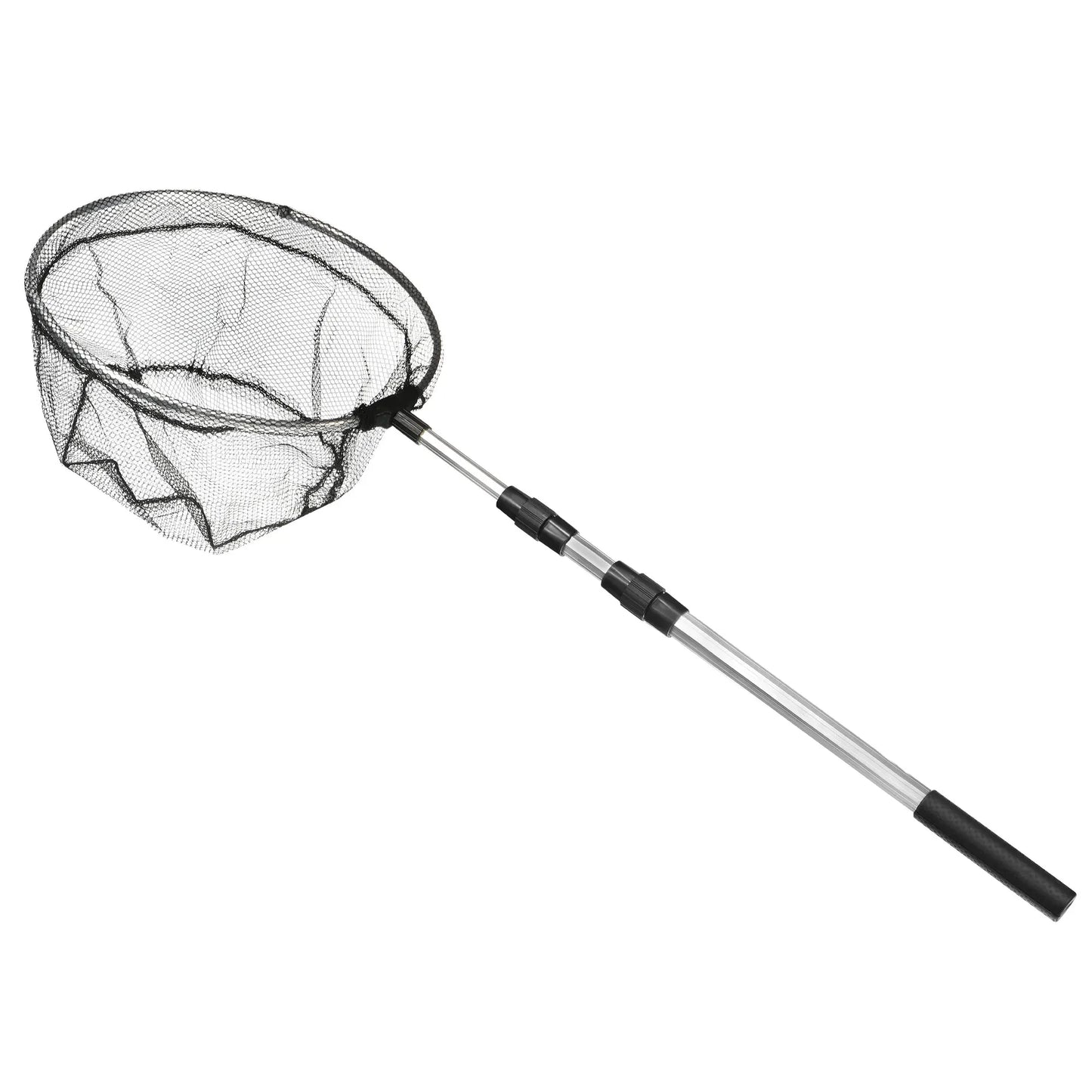 UXCELL Folding Fishing Net With Telescopic Round Aluminium Landing Pole