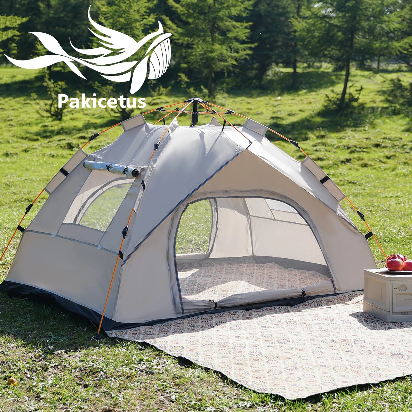 Pakicetus Quick Automatic Opening Sunshade Tent for 2 People