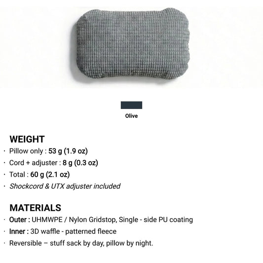 3F UL Gear Stuff Sack And Pillow For Ultralight Camping