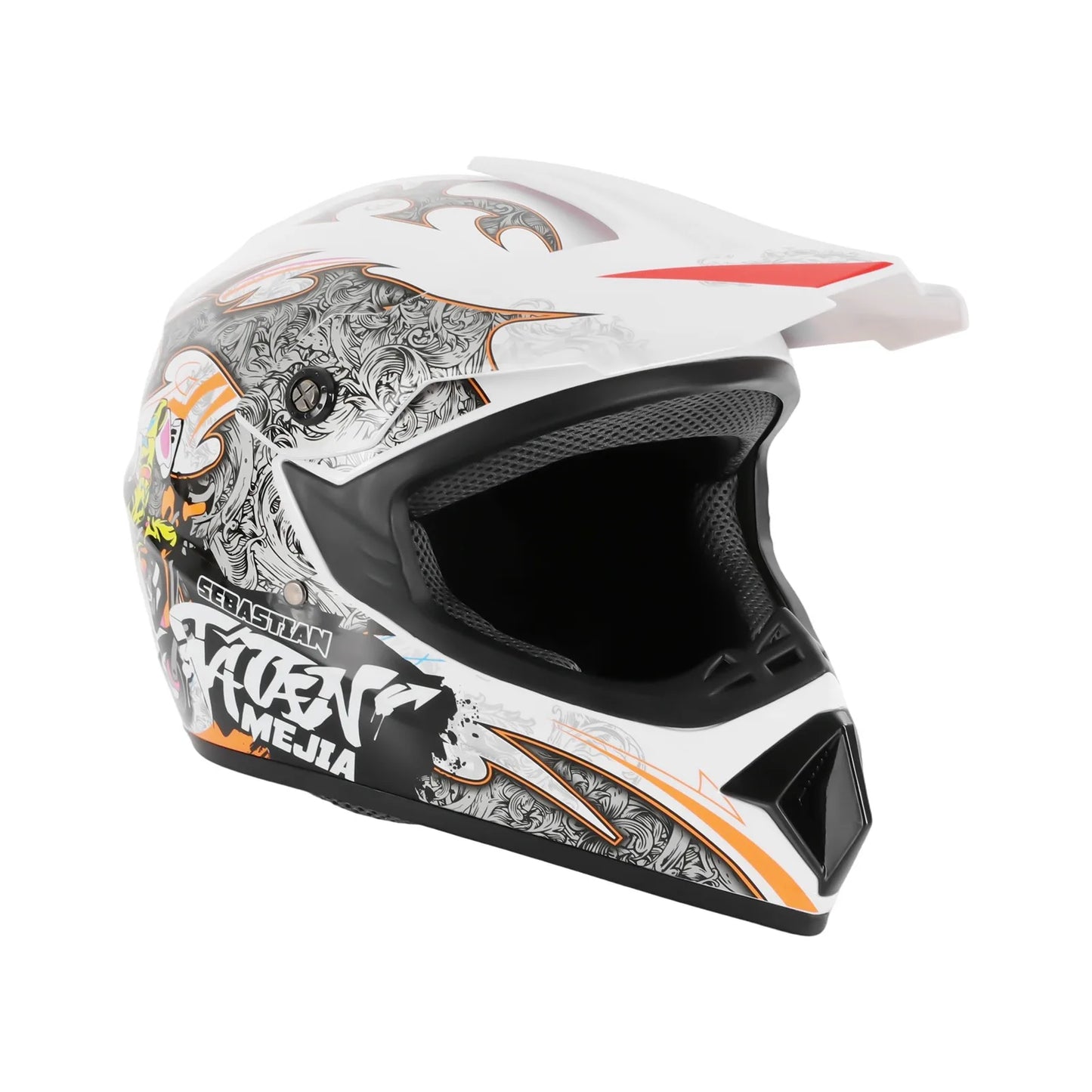 Nonecn Off Road Dirt Bike Helmet Goggles Gloves Set