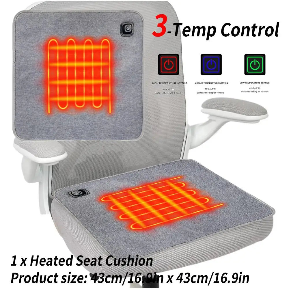 Winter Camping Electric Heating Sleeping Pad Three USB Temperature Settings