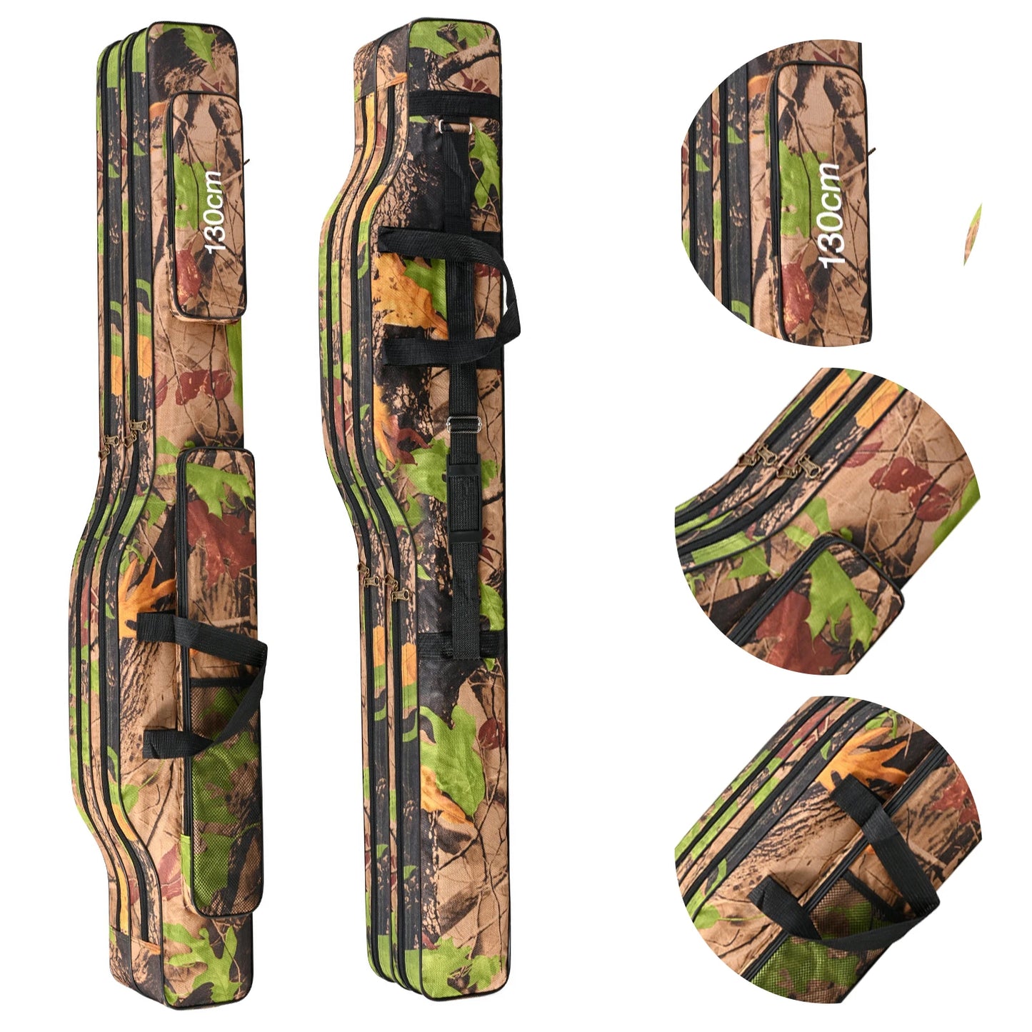 Waterproof Fishing Pole Storage Bag for Tackle and Reels