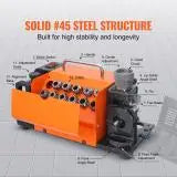 Drill Bits Sharpener 3-13mm Mill Grinder With 11 Collets