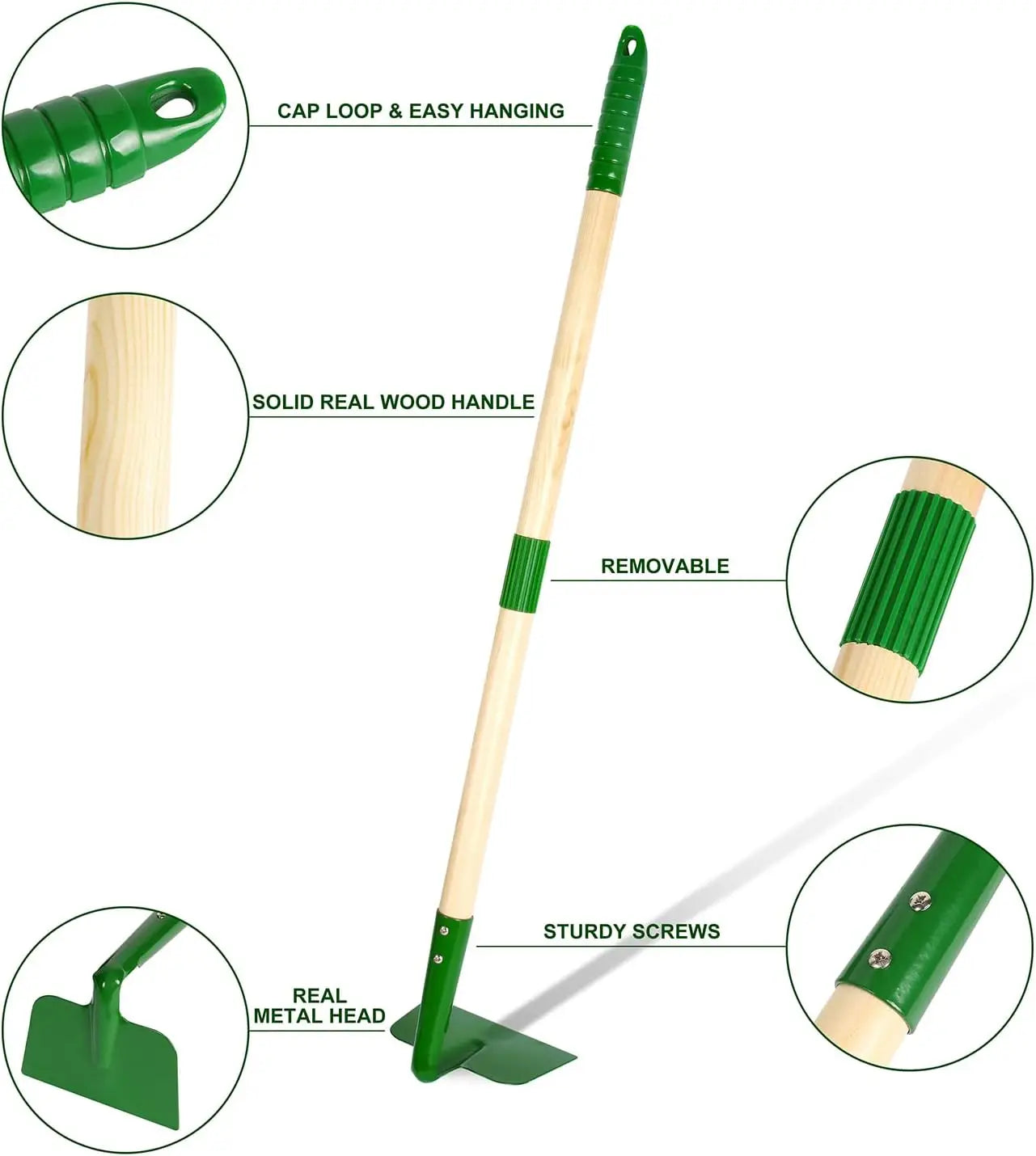 Kids Gardening Tools Set 7 Piece Wheelbarrow Shovel Rake
