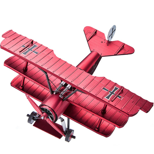 Piececool Fokker Dr1 Triplane 3D Metal Puzzle Model Kit