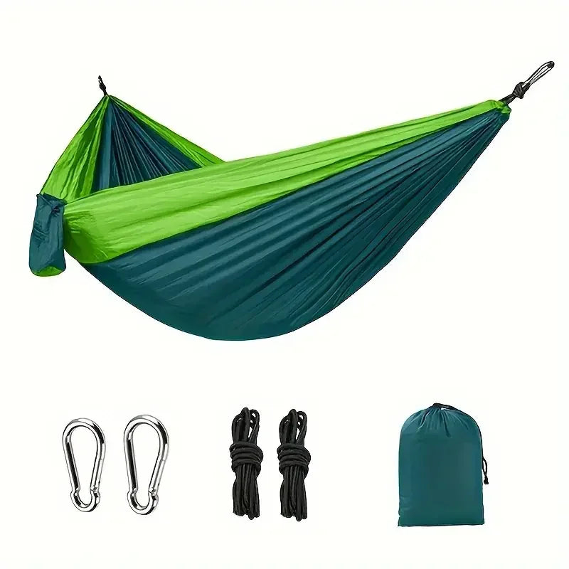 Outdoor Camping Hammock Parachute Nylon Portable Lightweight For Travel