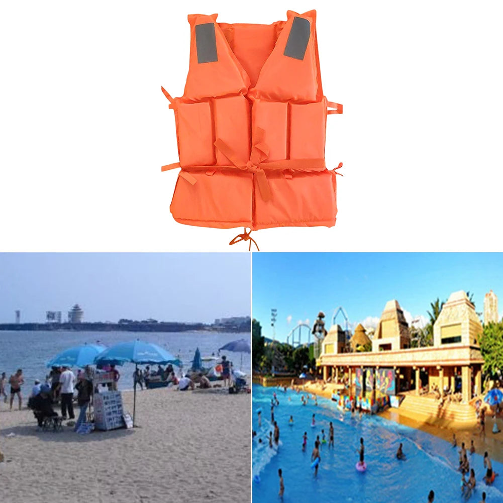 Shunmaii Fishing Life Jacket Survival Vest with Whistle for Adults