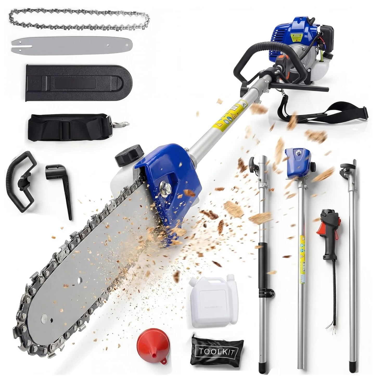 Twister.CK Gas Pole Saw 43CC 52CC 2Stroke Telescopic