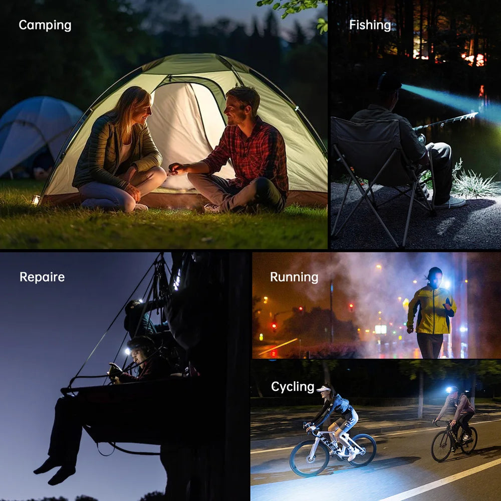 Sofirn HS42 2100lm USB C Rechargeable Headlamp For Camping