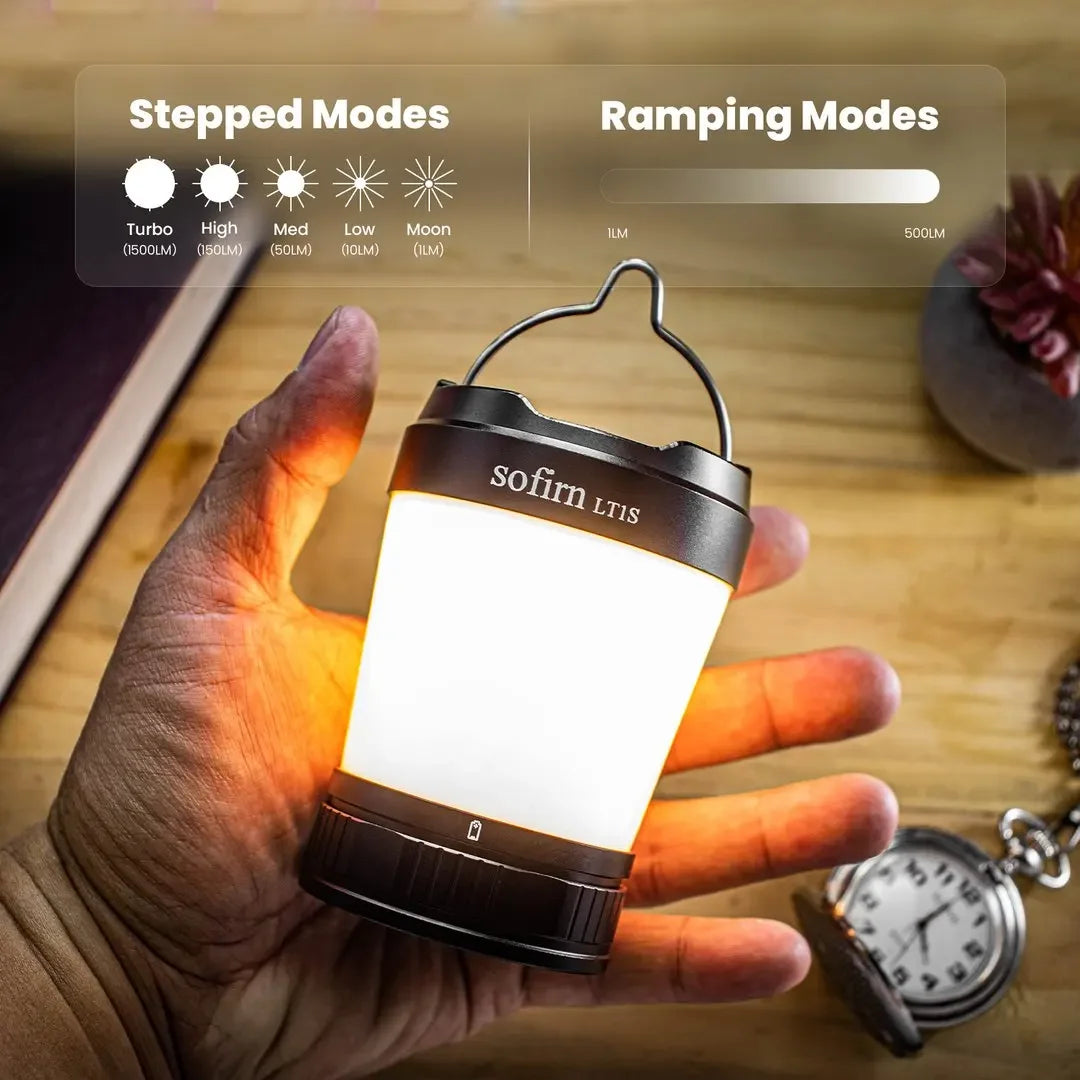 Sofirn LT1S USB C Camping Lantern With Reverse Charging