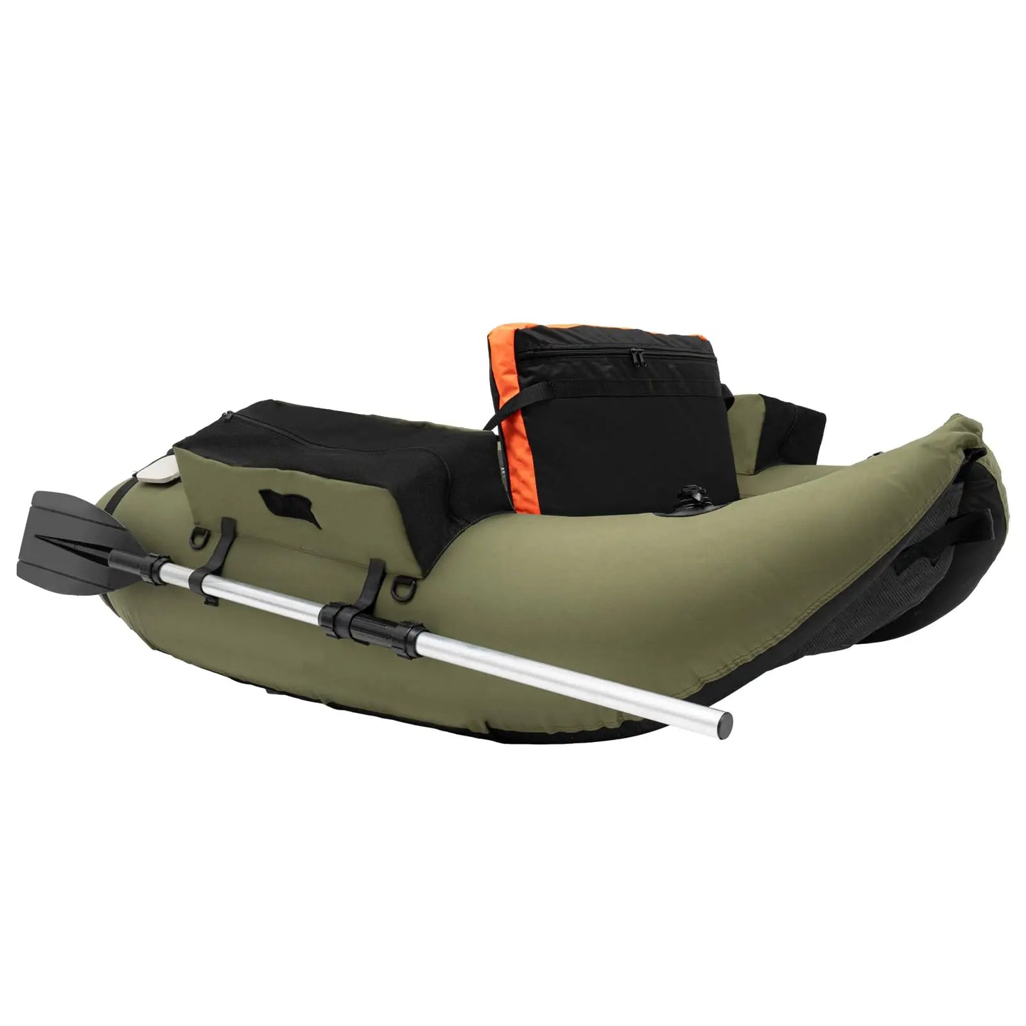 Fishing Float Tube U-Shaped Raft With Pump Ruler Paddle Storage