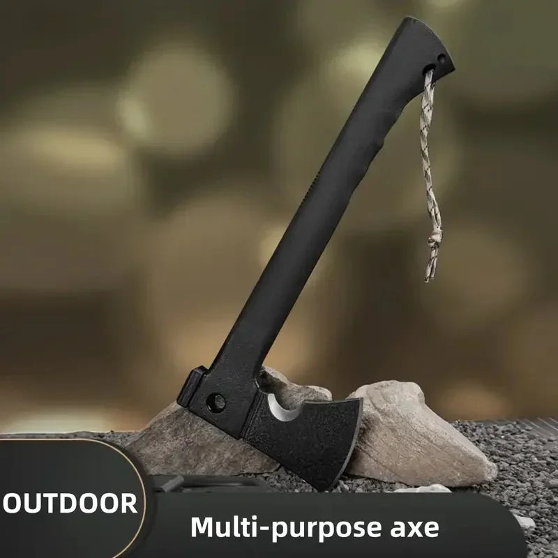 Doom Blade Camping Hand Axe Hatchet With Serrated Saw