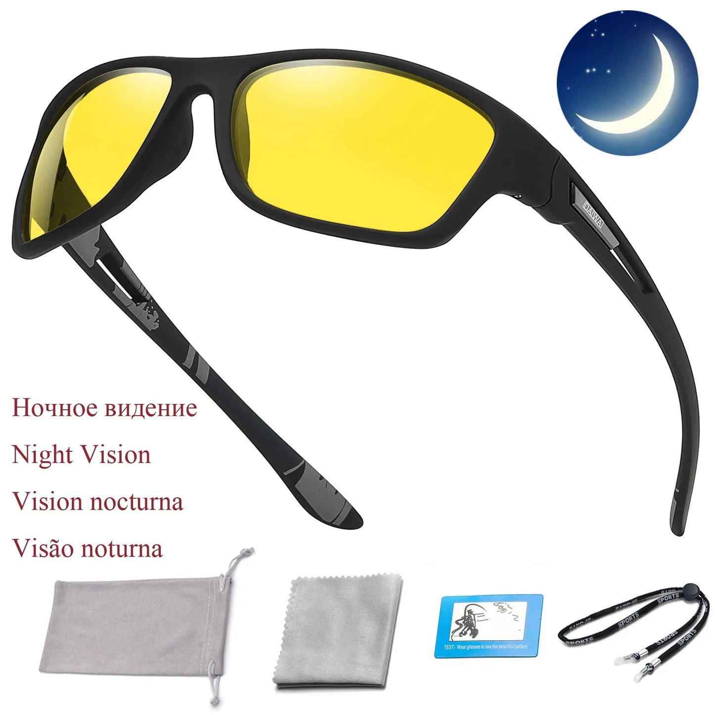Polarized Fishing Glasses For Men Women UV400 Sunglasses
