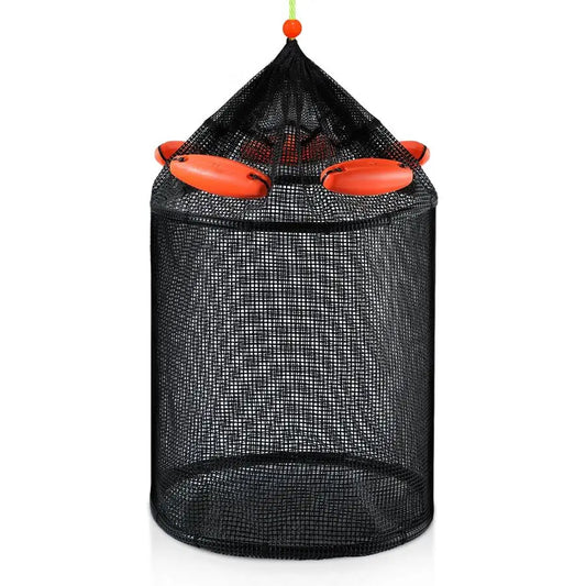 Foldable Floating Fishing Basket for Live Fish Heavy Duty