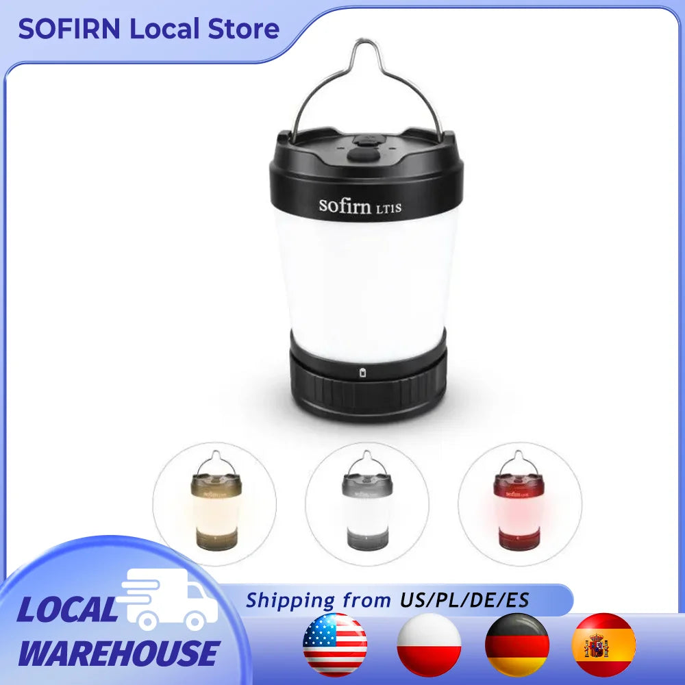 Sofirn LT1S USB C Camping Lantern With Reverse Charging