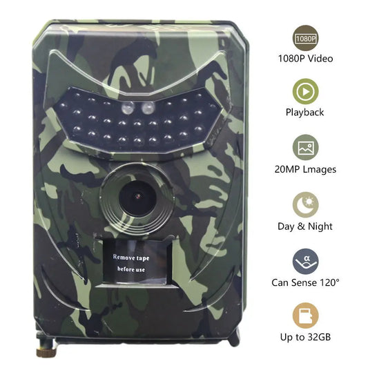 Tensdarcam PR100 Outdoor Hunting Camera 12MP Trail Night Vision Waterproof