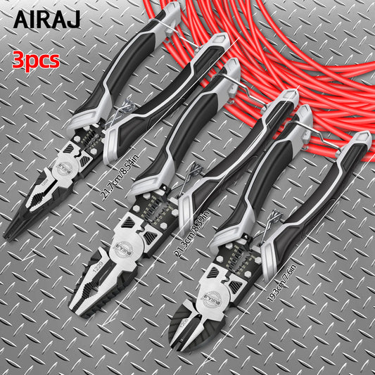 AIRAJDIY Heavy Duty Angled Pointed Wire Wrenches Set