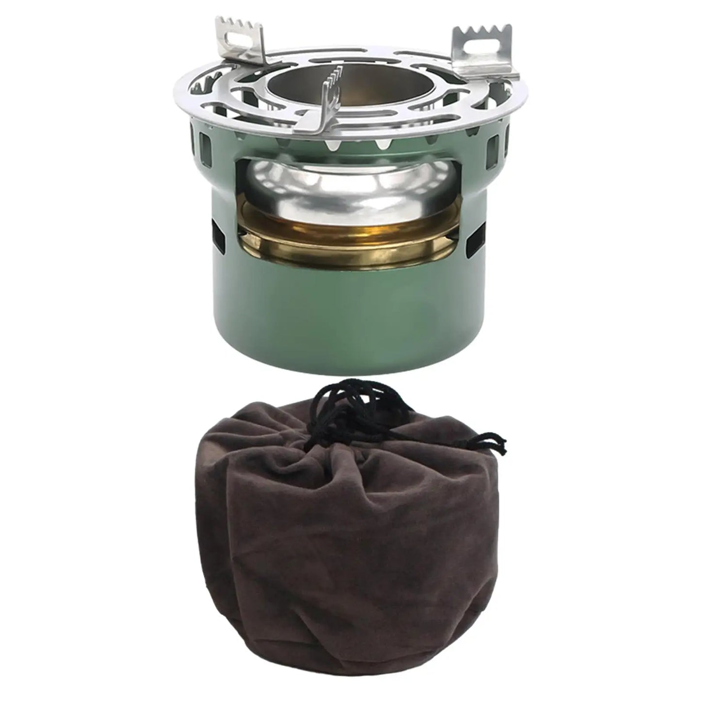 MagiDeal Alcohol Stove Ultralight Portable Camping Burner