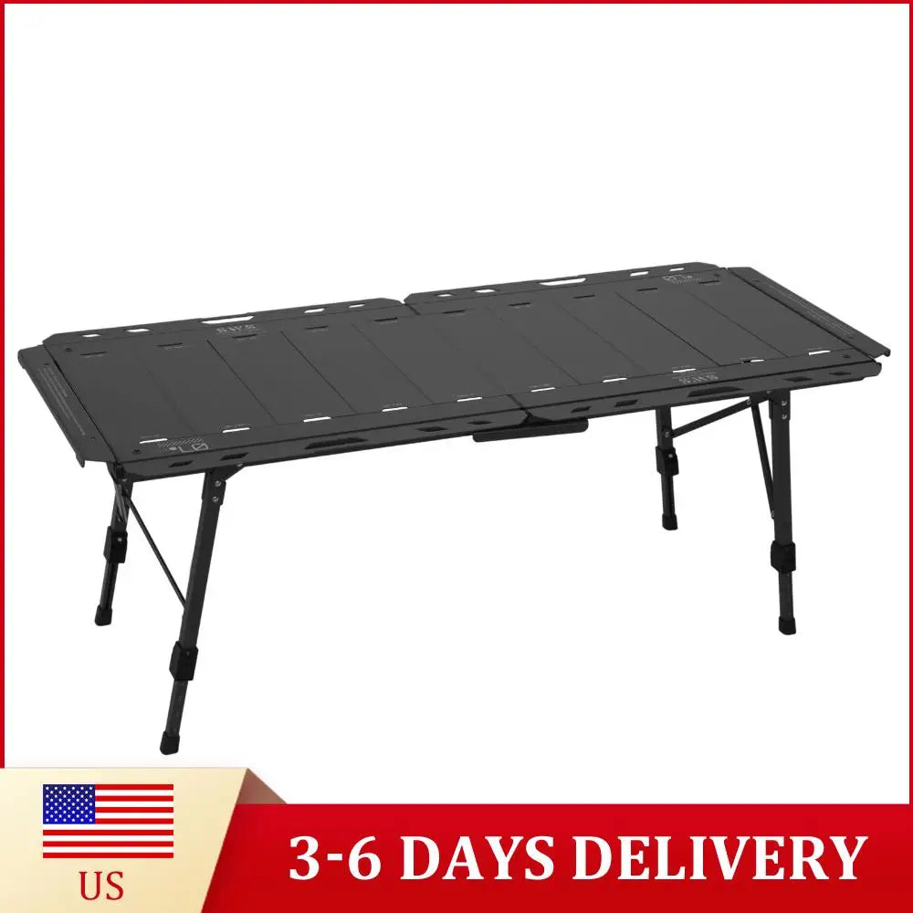 Foldable Camping Table 120kg Load Capacity Carry Bag