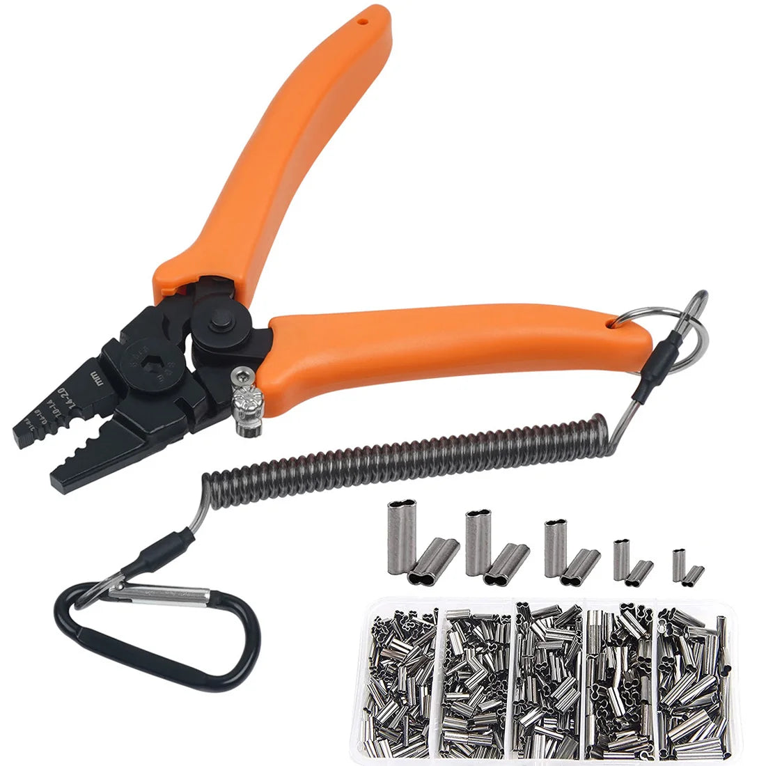 JSHANMEI Crimping Pliers Kit for Fishing Steel Wire Cutting