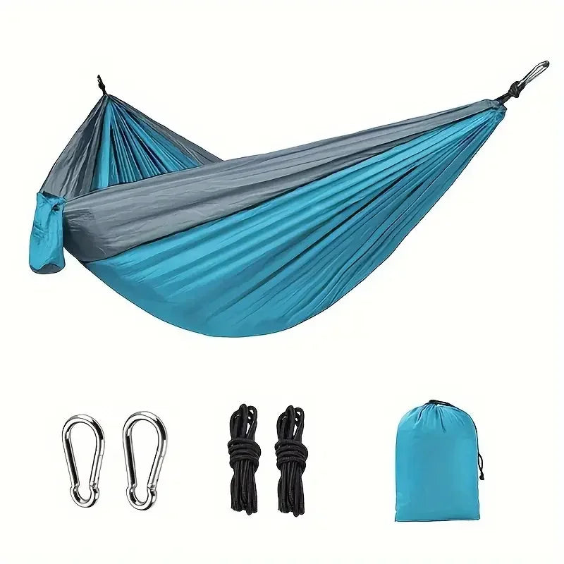 Outdoor Camping Hammock Parachute Nylon Portable Lightweight For Travel