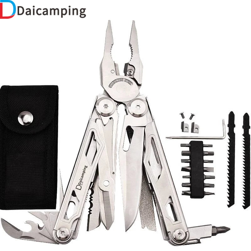 Daicamping DL30 Multitool With Pliers Scissors EDC Survival Gear
