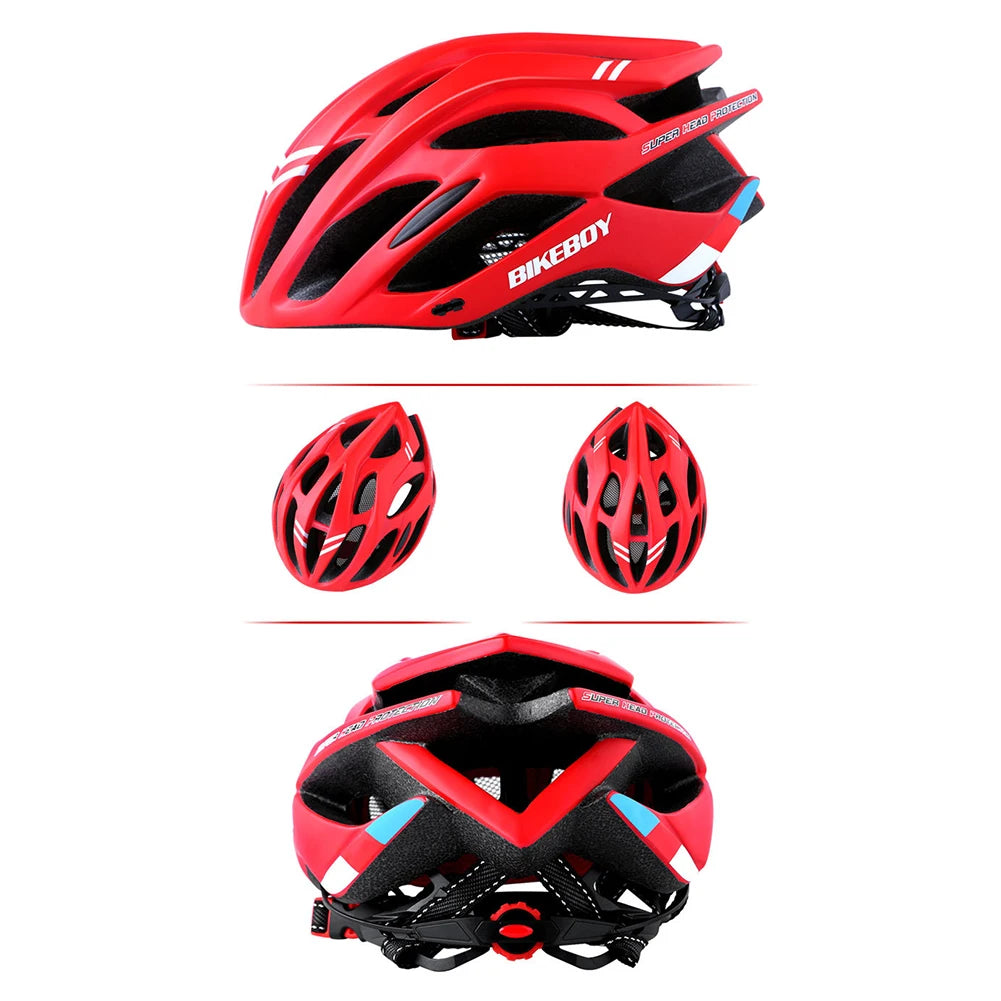 MOJOYCE Cycling Helmet MTB Mountain Bike Breathable Adjustable Safety Gear