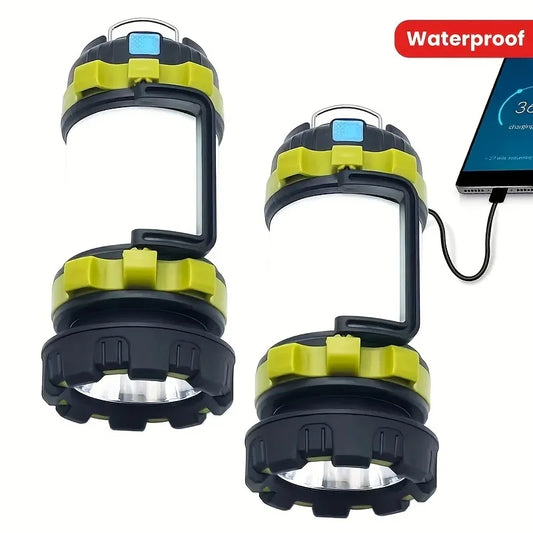 Rechargeable LED Camping Lantern 1000LM With 6 Modes And 4000mAh
