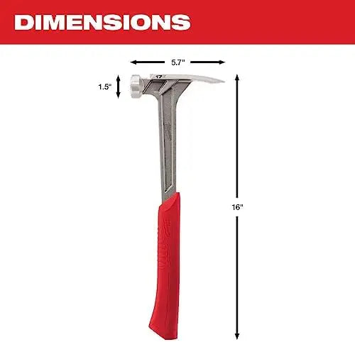 NONEDIY Framing Hammer With Ergonomic Handle For Professionals