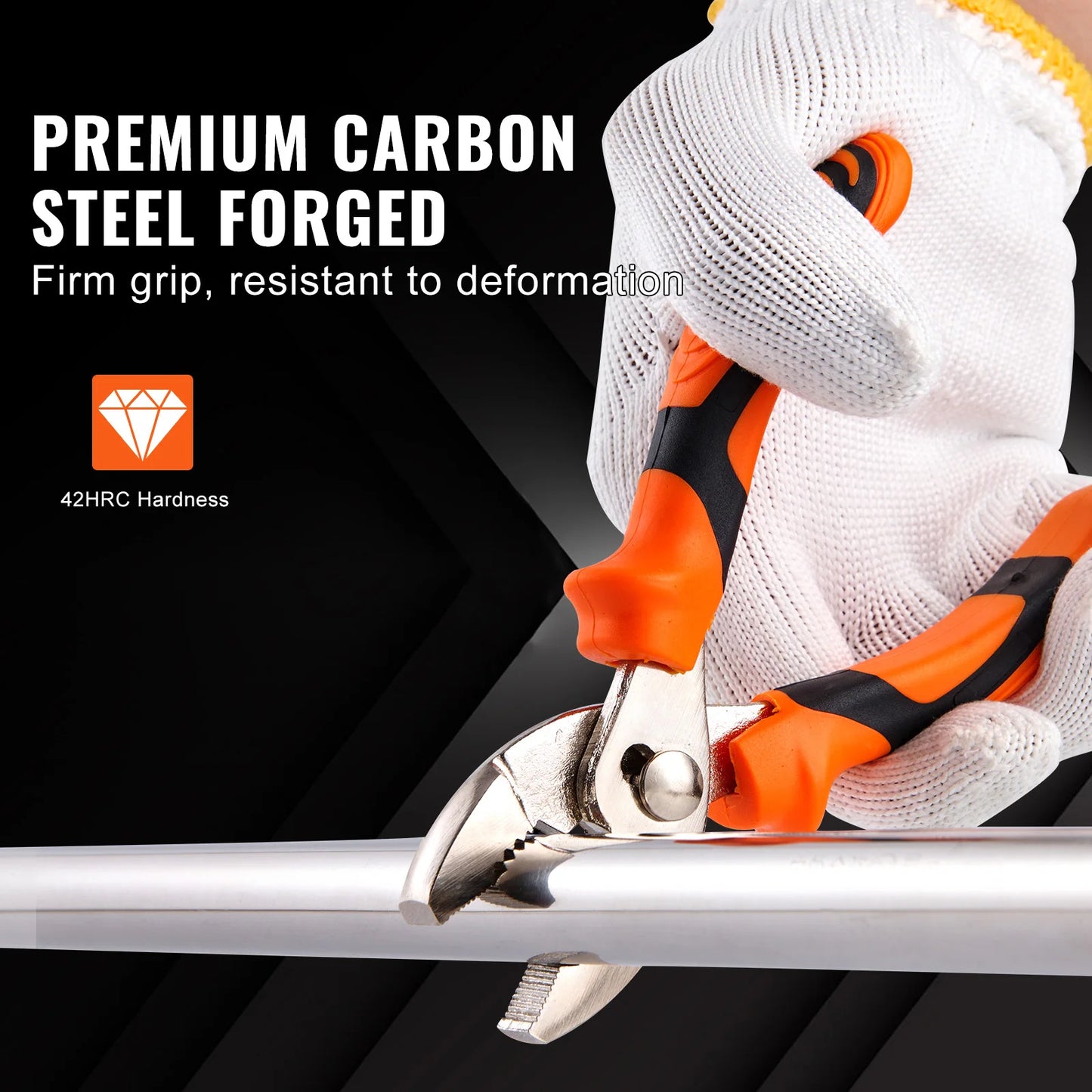 SucceBuy 8-Piece Pliers Set High Carbon Steel Multi Tool