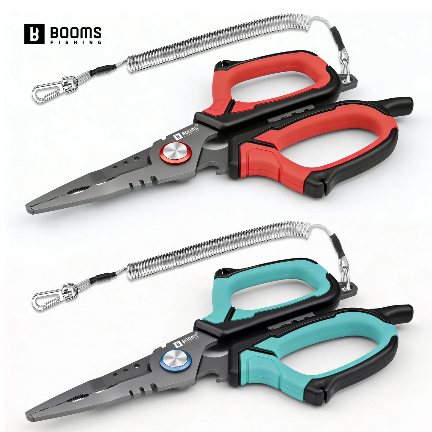 Booms Fishing H07 Stainless Steel Pliers For Fishing Split Ring Hook Remover