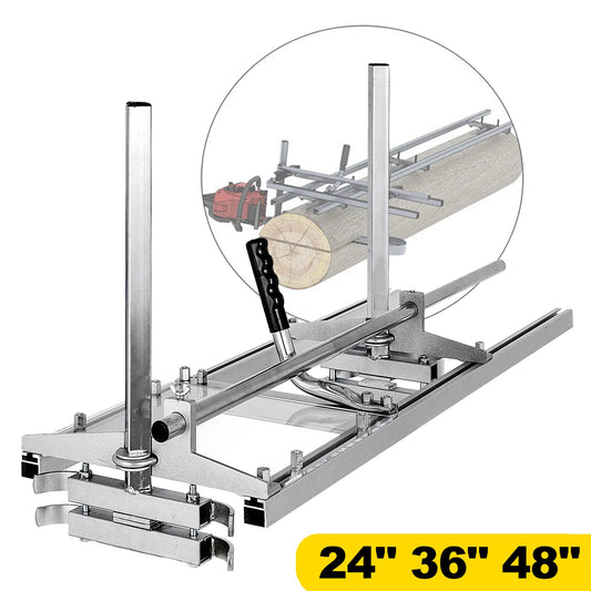 Chainsaw Mill Planking Guide Bar Aluminum And Steel Portable Sawmill