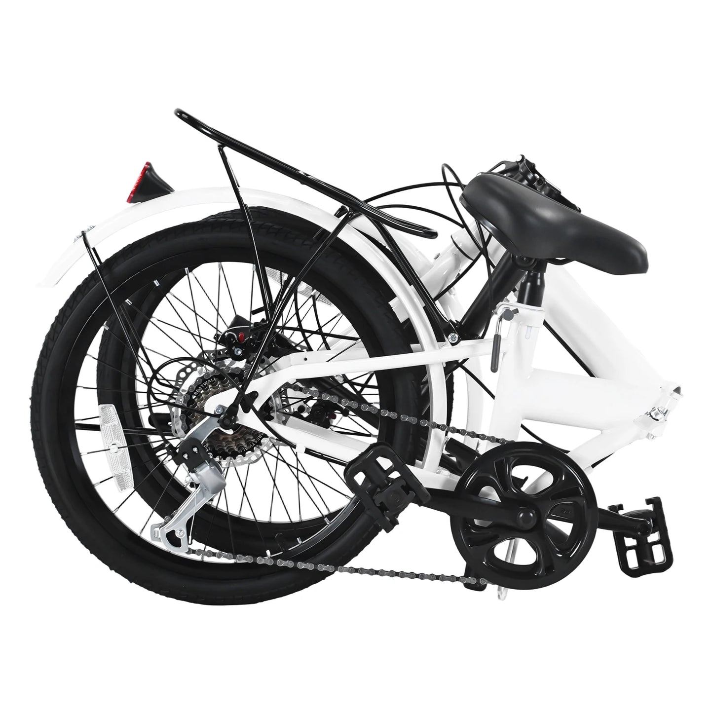 Adult Foldable Bicycle Disc Brake With 7 Speed Gears
